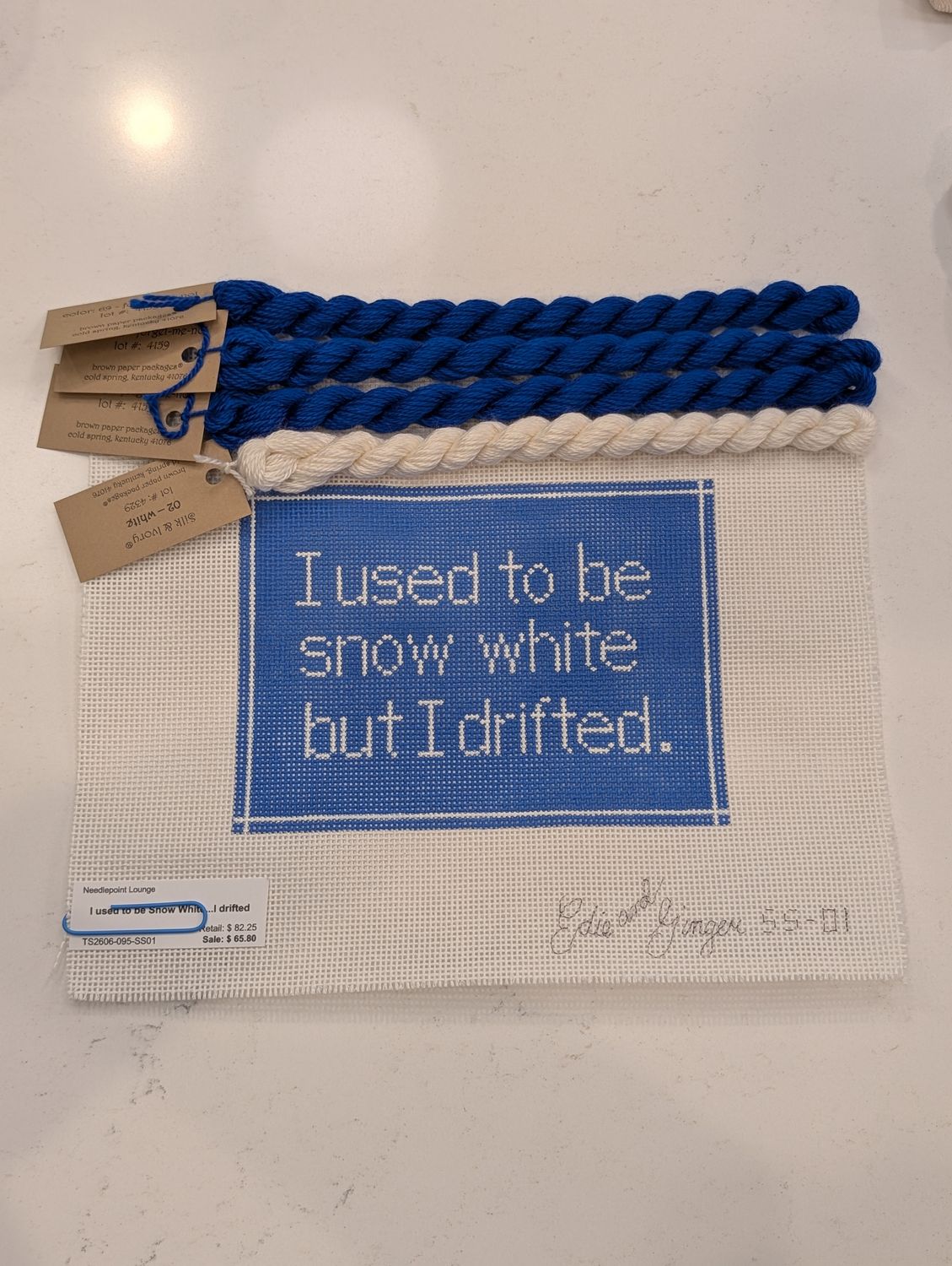 I used to be Snow White...I drifted Kit