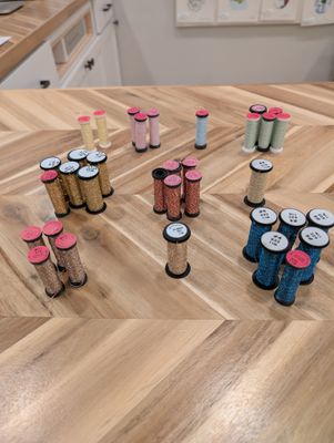 Kreinik #4 Spools Color 191 to 622