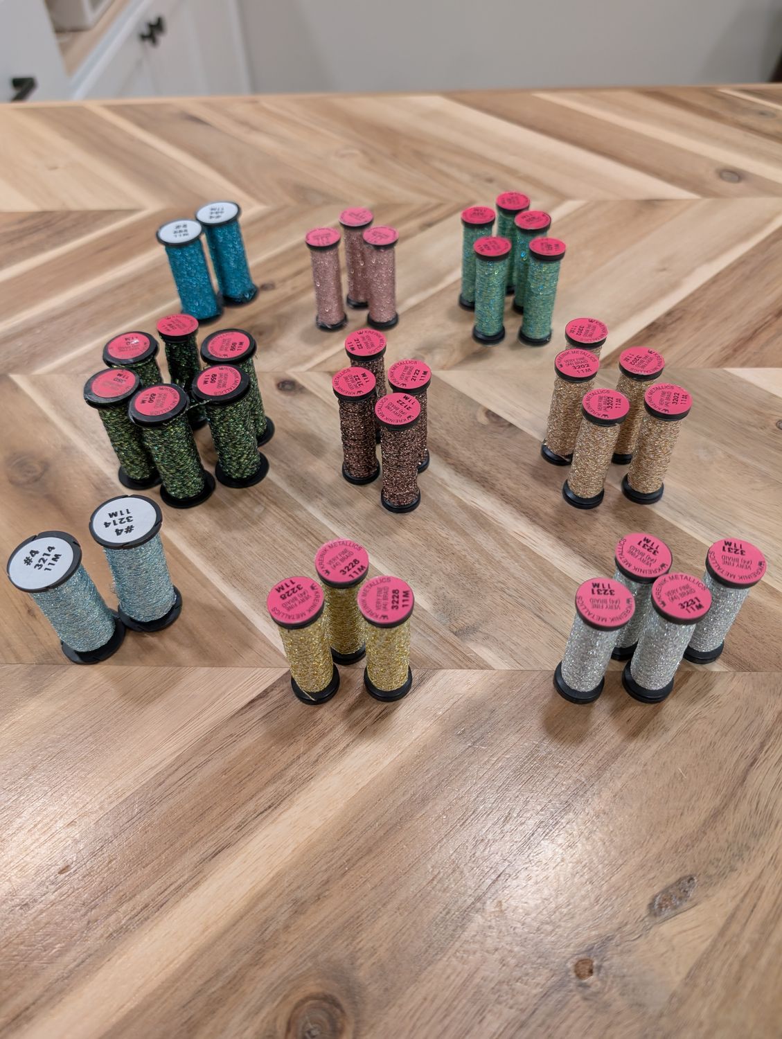 Kreinik #4 Spools Color 684 to 3231