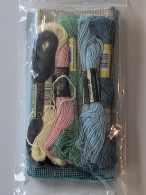 Striped Monogram Eyeglass Case