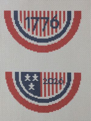 1776-2026 Bonus Bunting Printed Canvas