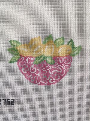 Bowl of Lemons Printed Canvas