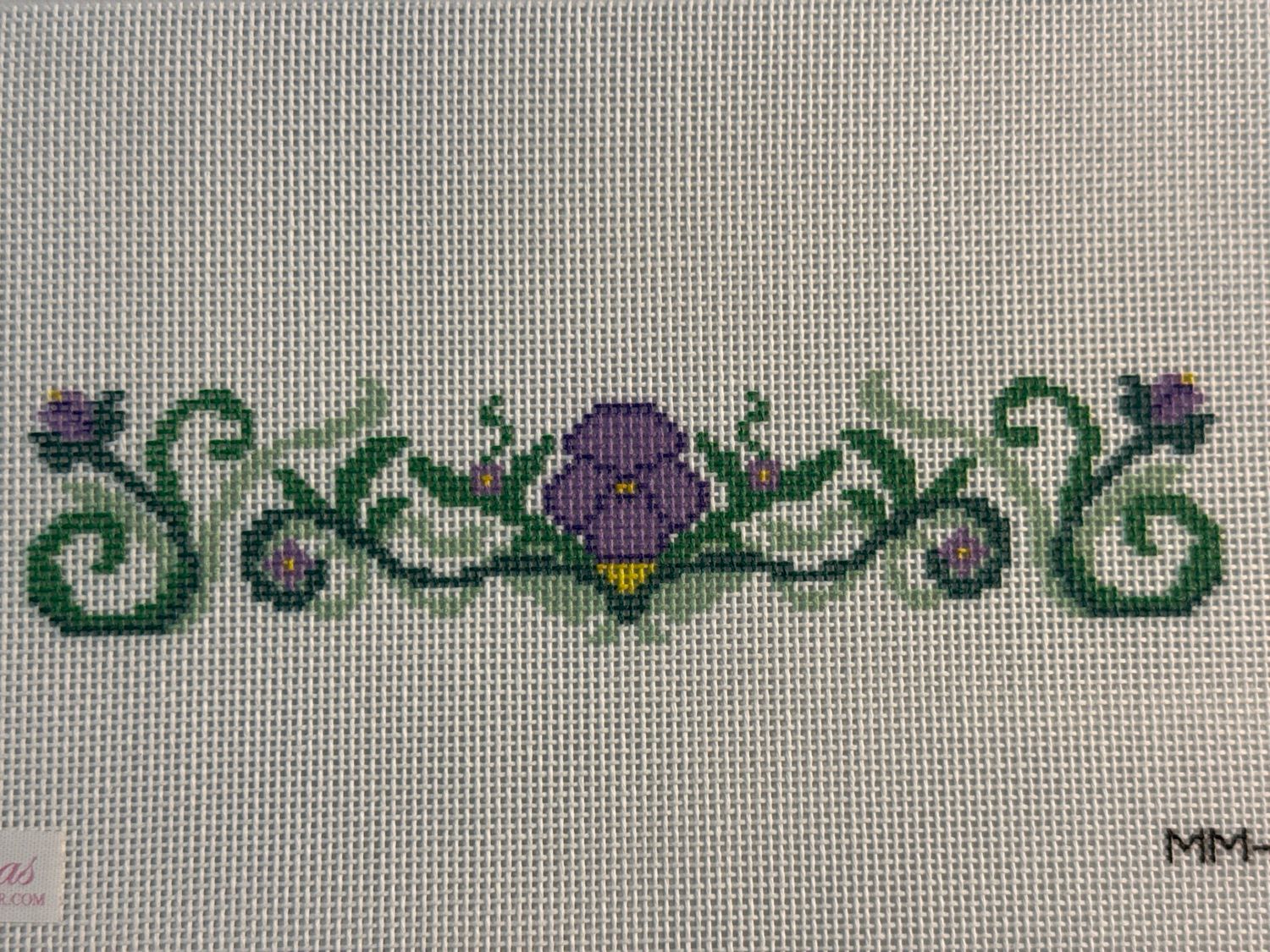 Ornate Floral Bookmark Printed