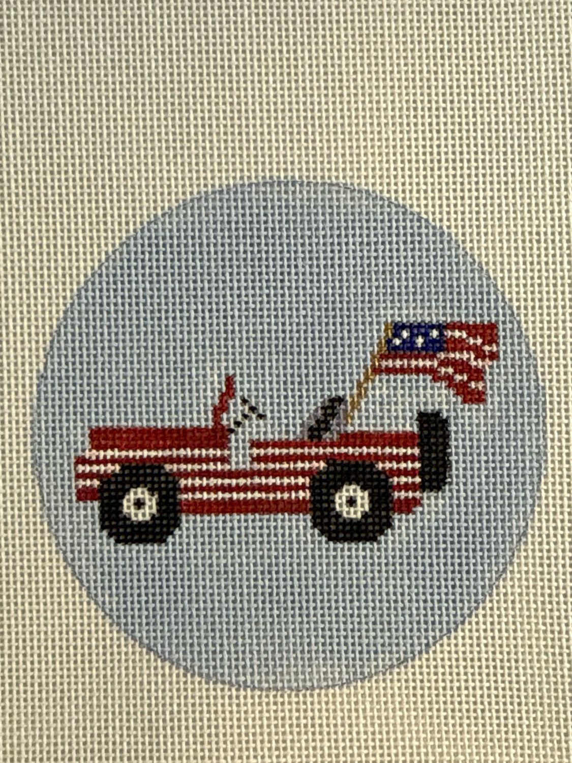 Patriotic Jeep