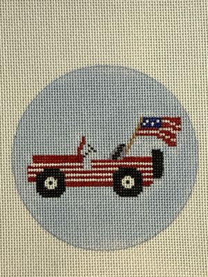 Patriotic Jeep