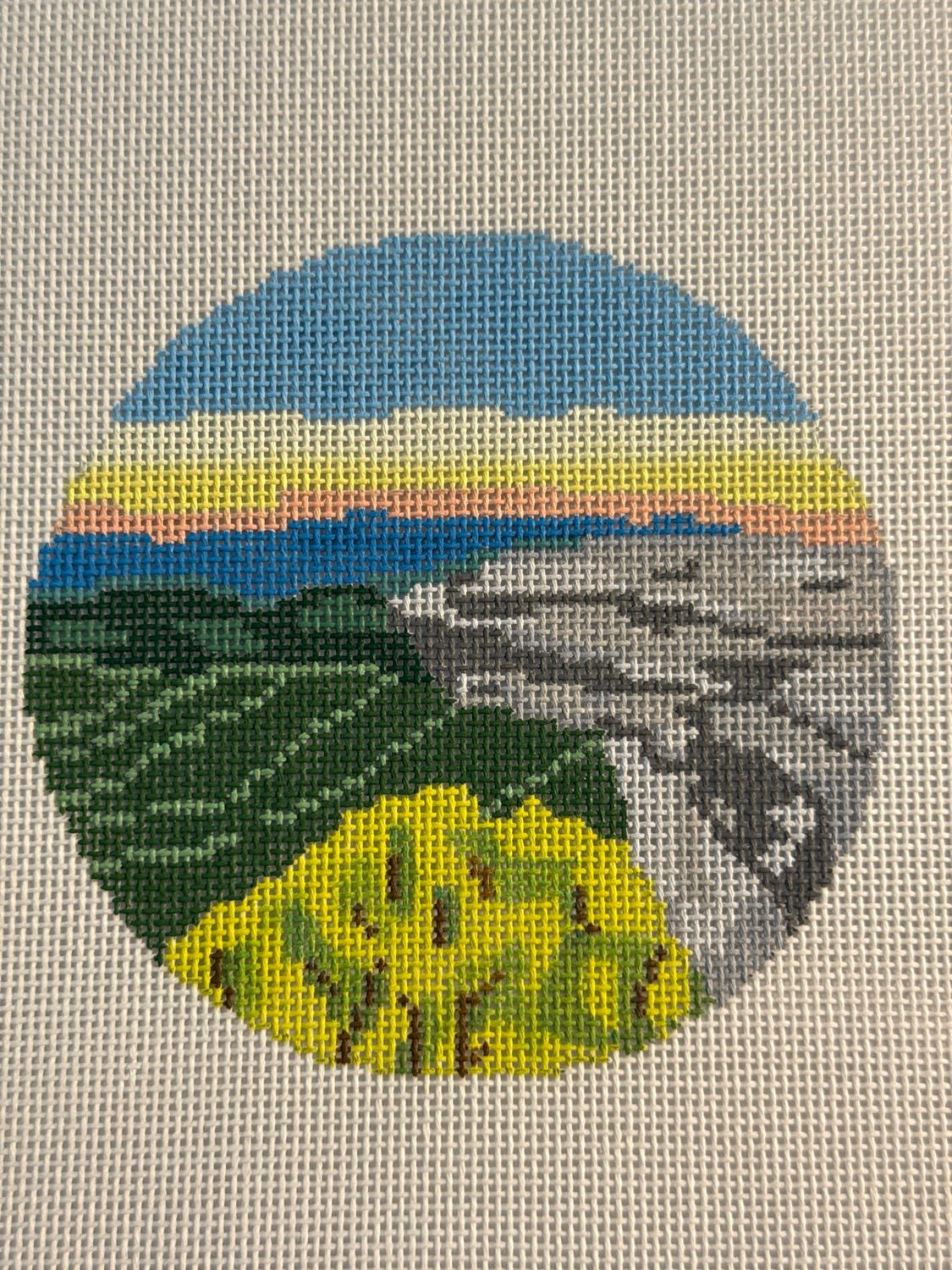 Appalachian Trail Overlook Round