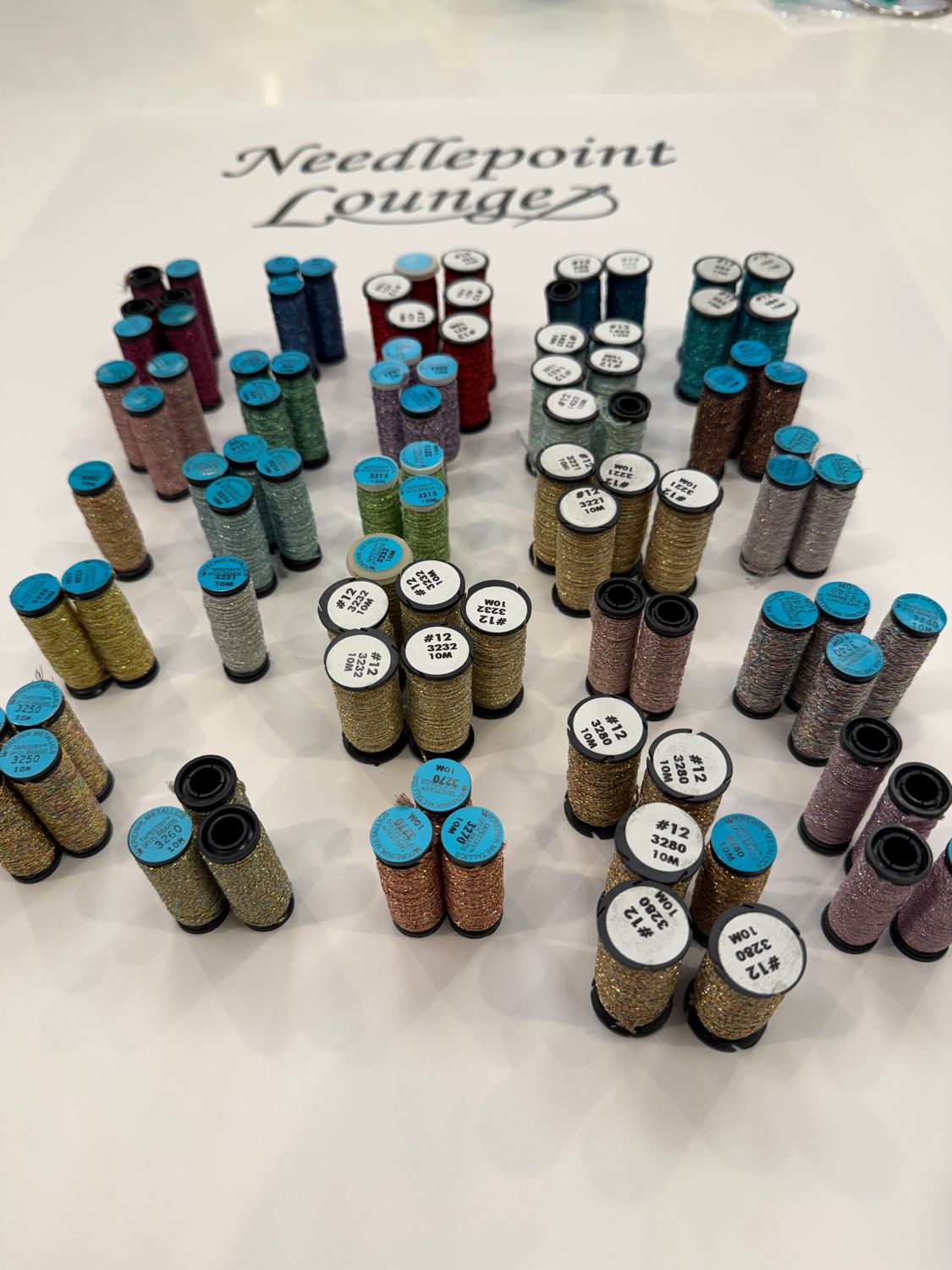 Kreinik #12 Spools Color 326 to 4006