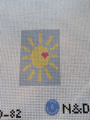 Sun Luggage Tag Insert