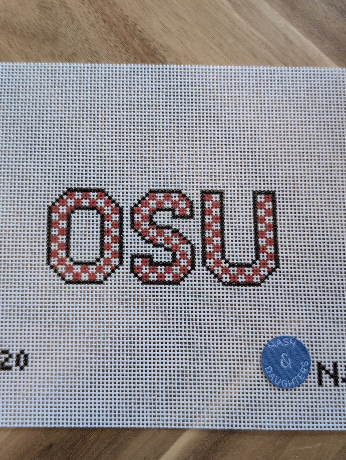 OSU Checkerboard Letters