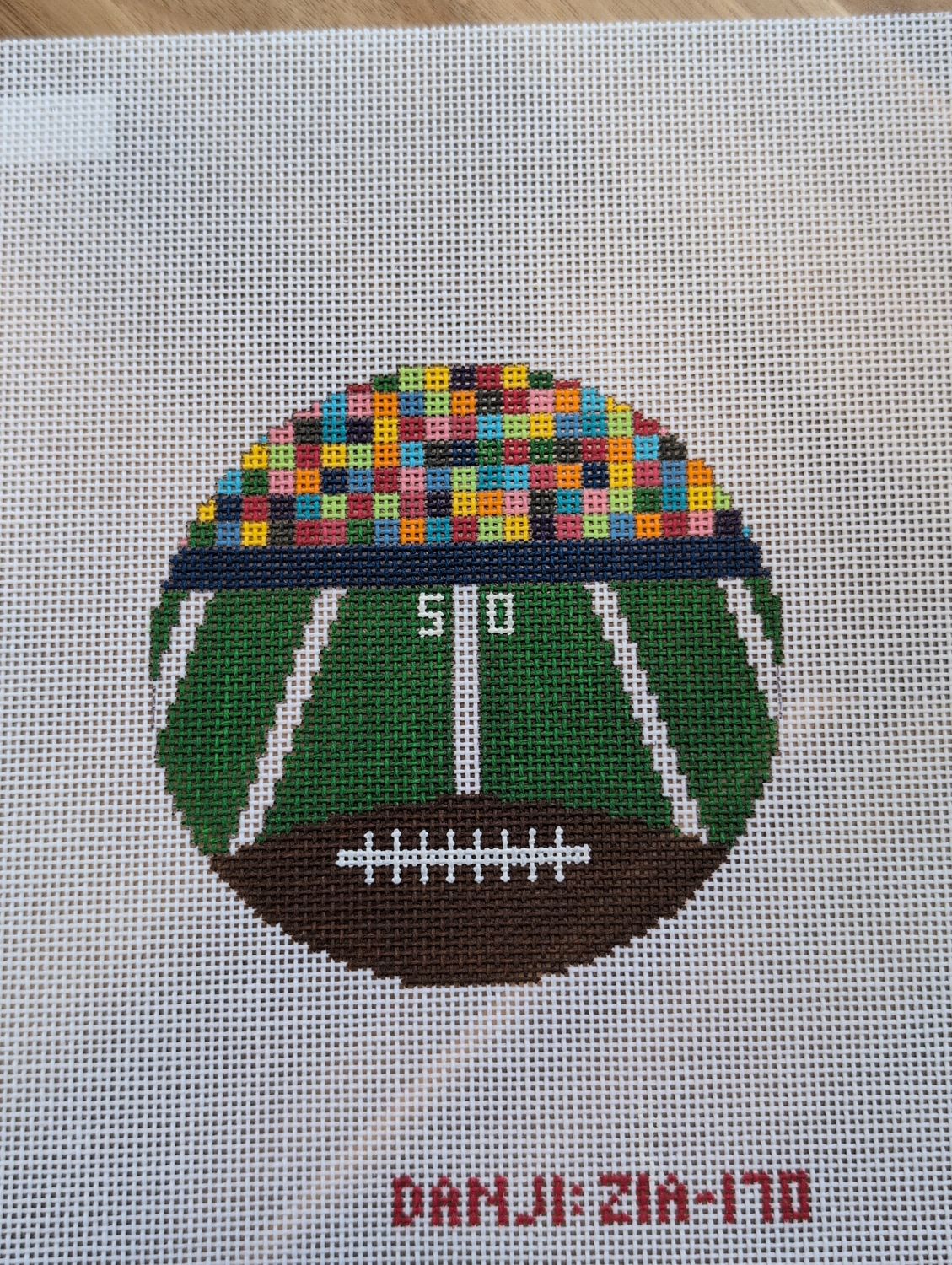 Football Field Round