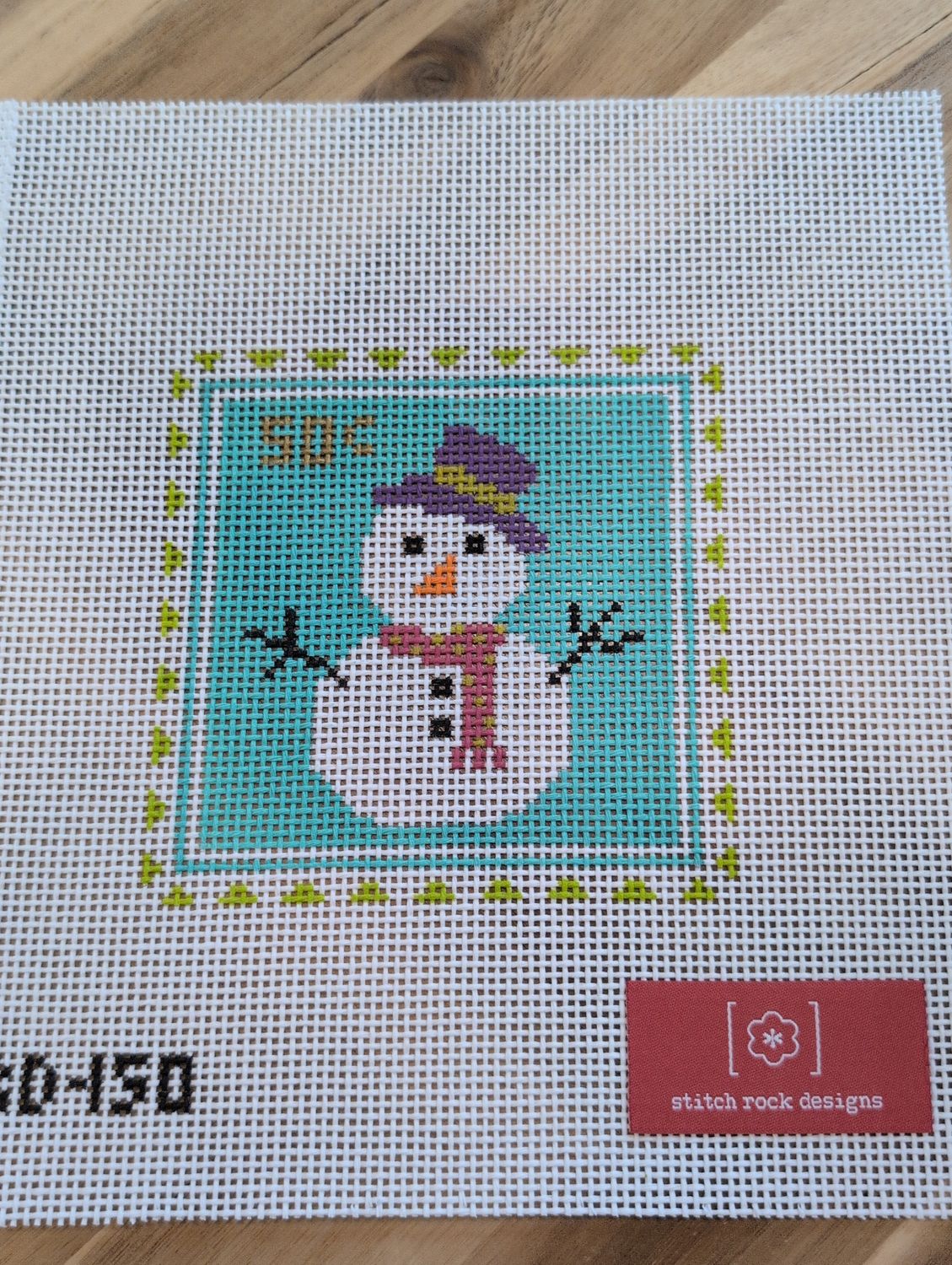 Snowman Stamp