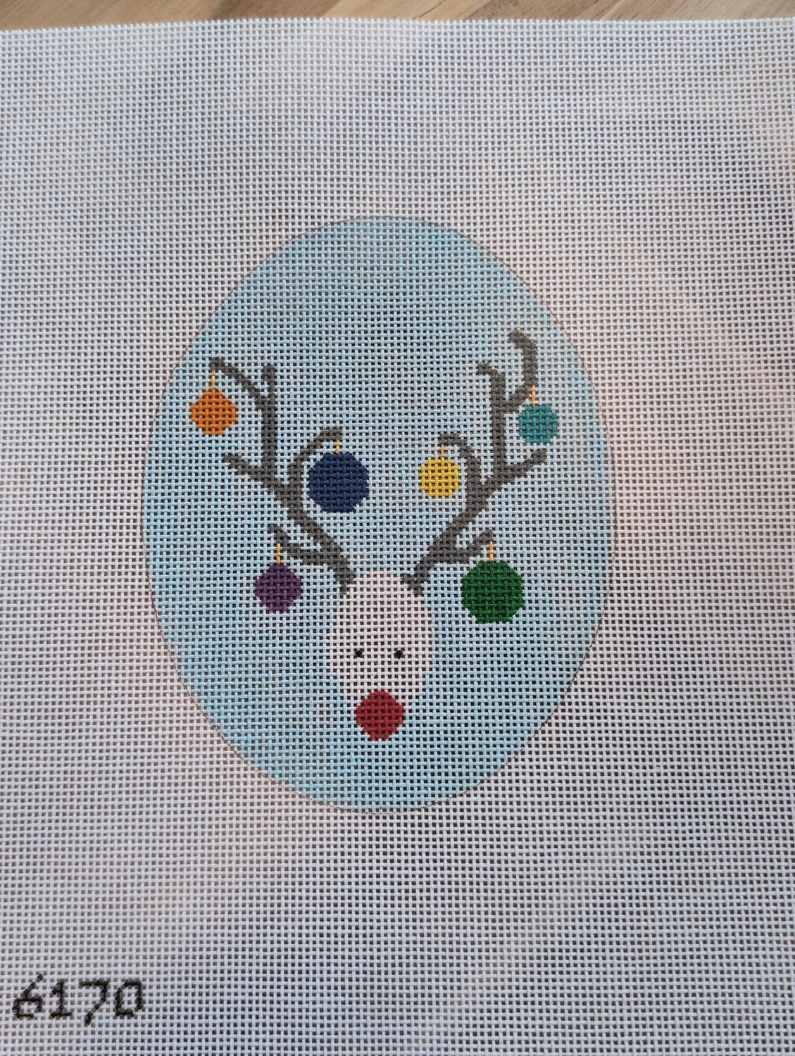 Reindeer Face Vertical
