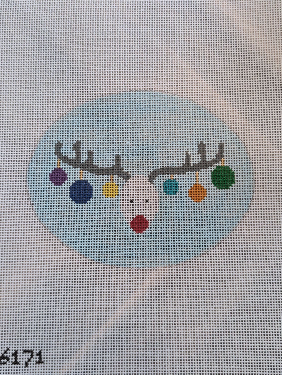 Reindeer Face Horizontal