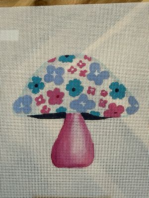 Floral Top Mari Mushroom