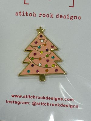 Pink Tree Needle Minder