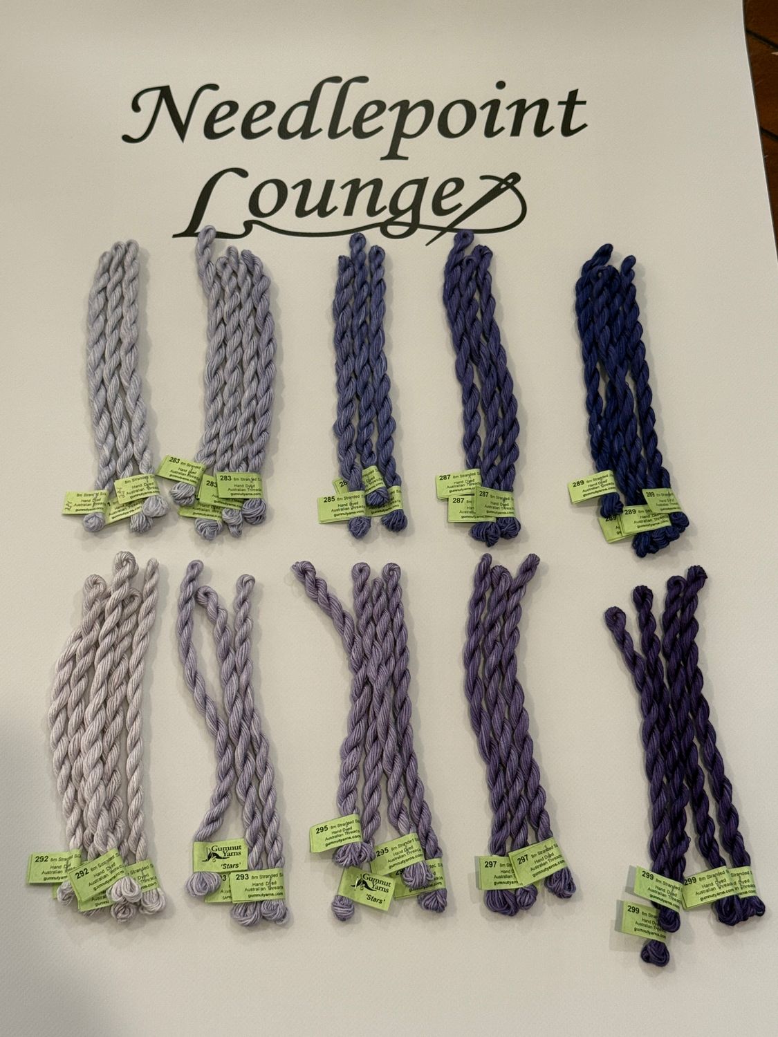 Gumnuts Stars 281 to 299 - Jacaranda and Lavender