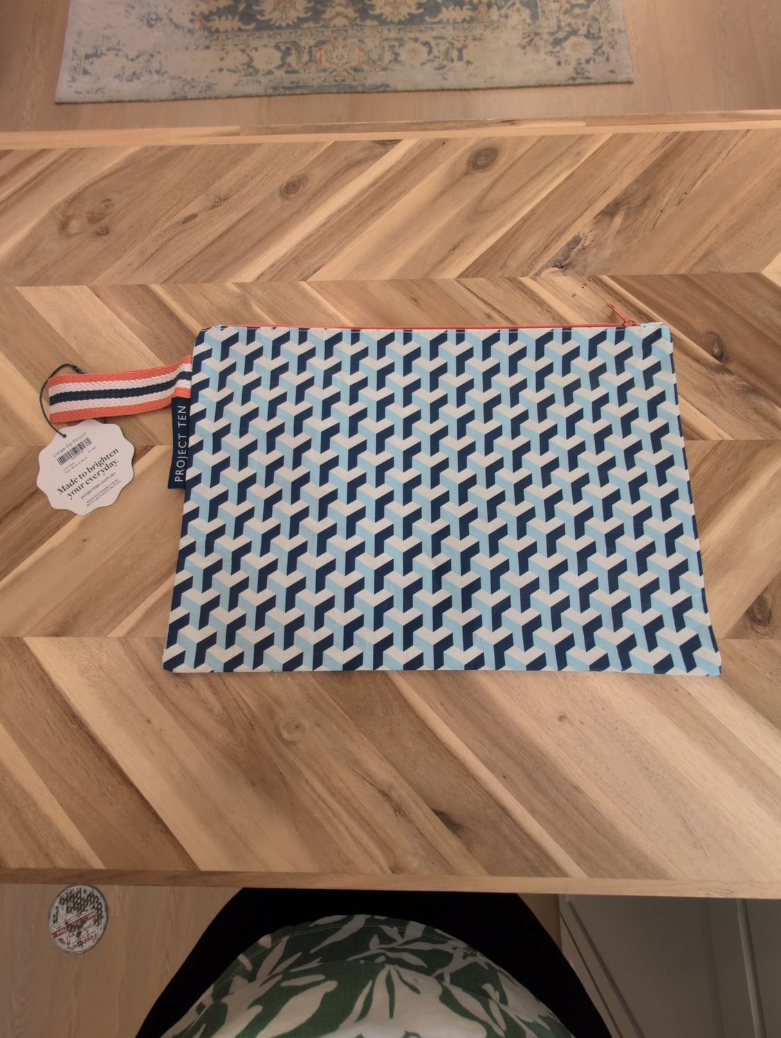 Large Zip Pouch - Maze