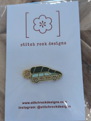 Griswold Woody Wagon Needle Minder