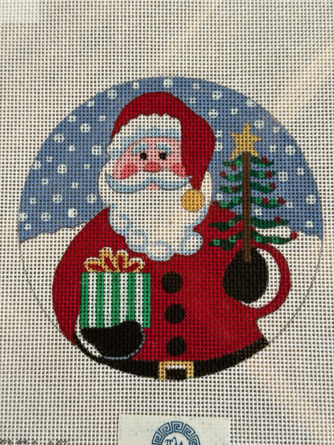 Santa's Gifts Christmas Ornament
