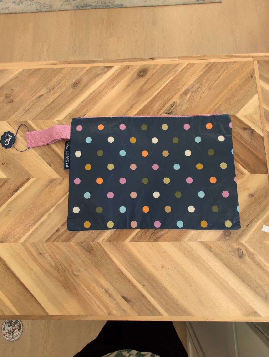 Large Zip Pouch - Confetti