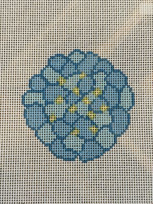 Hydrangeas Blue 4 x 4
