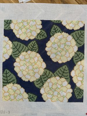 Hydrangeas Ivory 10 x 10