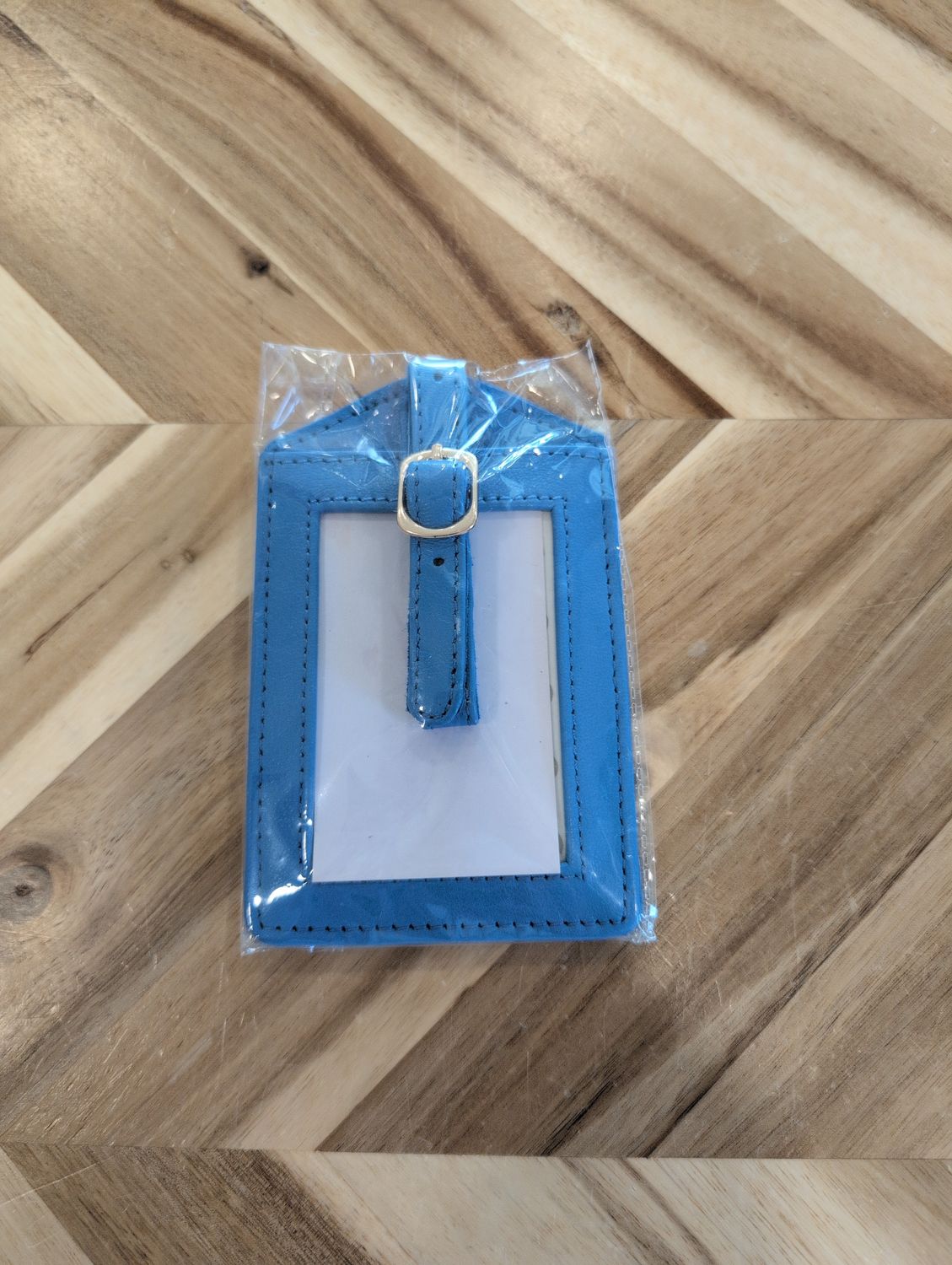 Leather Luggage Tag - Swell