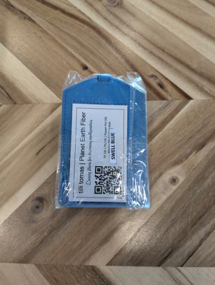 Leather Luggage Tag - Swell