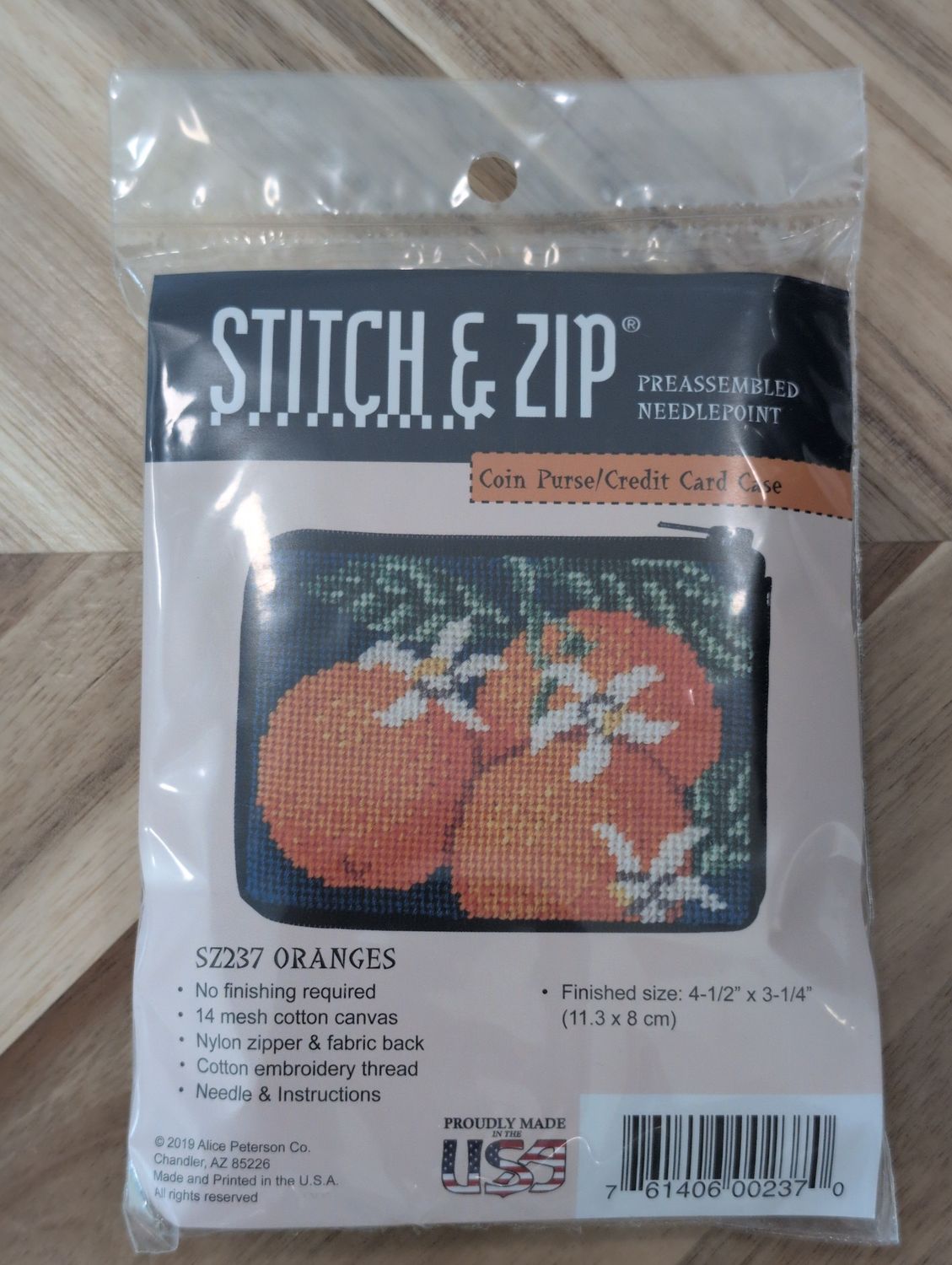 Oranges Coin Purse Kit