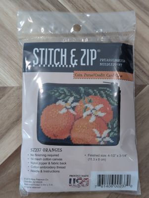 Oranges Coin Purse Kit