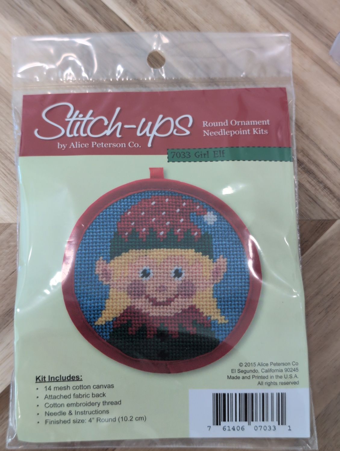 Girl Elf Ornament Kit