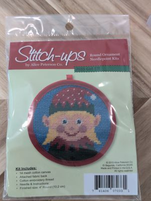 Girl Elf Ornament Kit