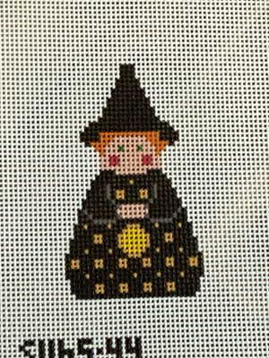Black Witch Angel Printed