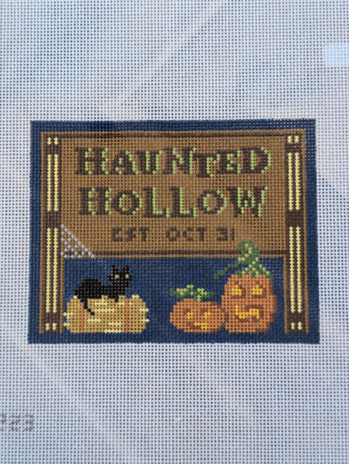 Haunted Hollow Sign