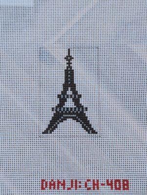 Eiffel Tower Luggage Tag Insert