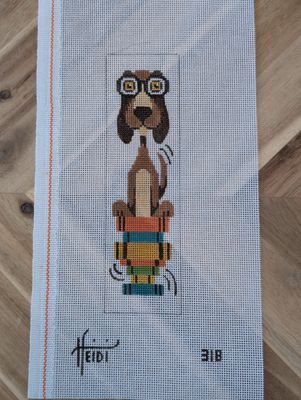 Dog with Glasses Book Mark