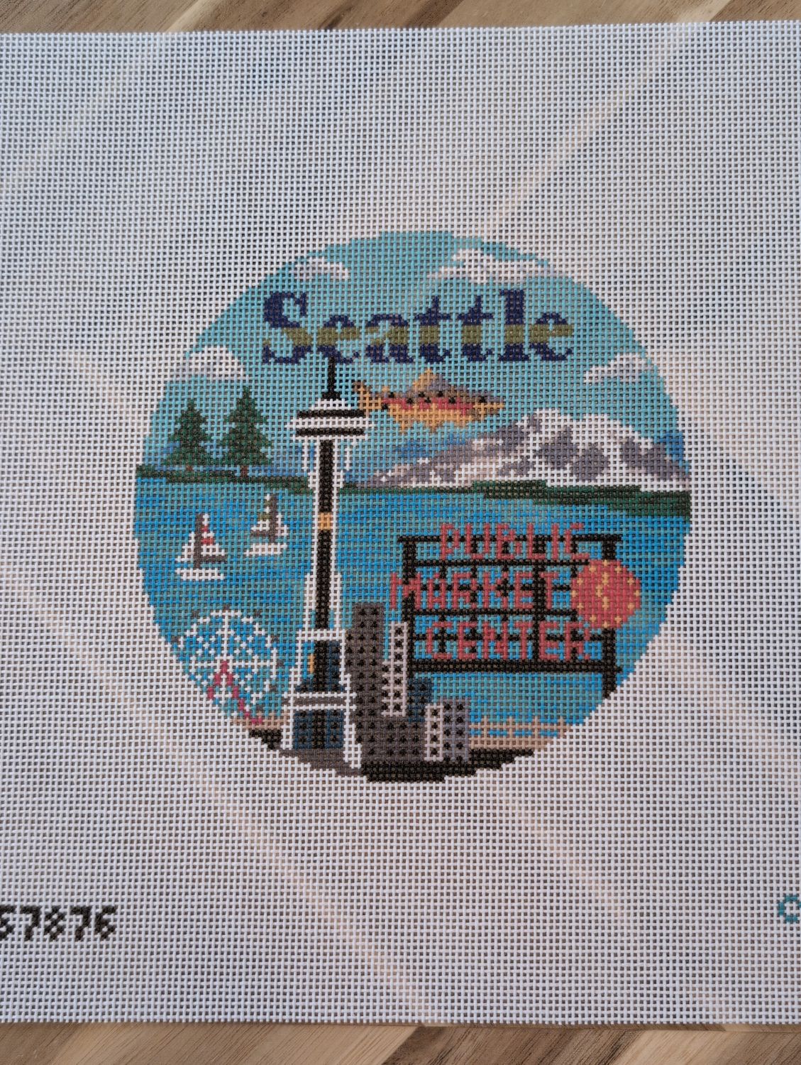 Seattle Ornament Printed