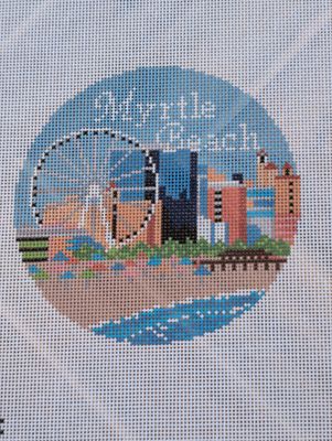 Myrtle Beach Ornament Printed