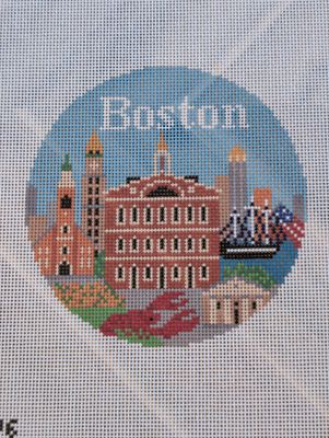 Boston Ornament Printed