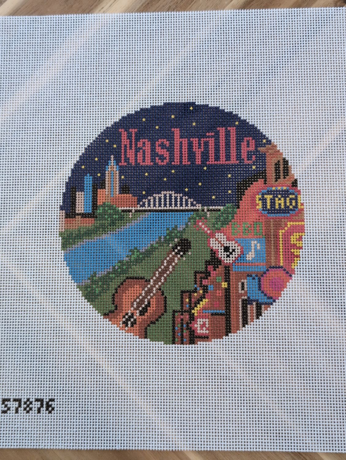 Nashville Ornament Printed