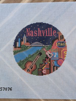 Nashville Ornament Printed