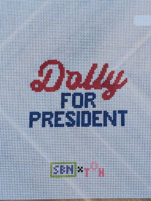 Dolly For President - Red White and Blue