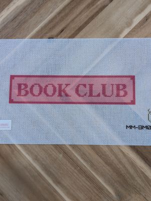 Book Club Light Pink Background Bookmark