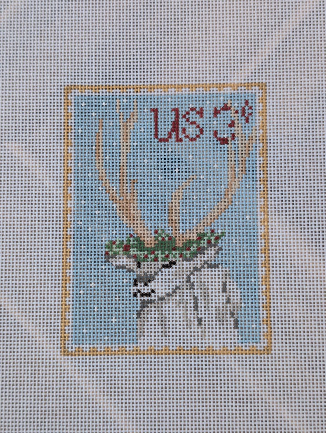 Vintage Stamp Collection - Reindeer