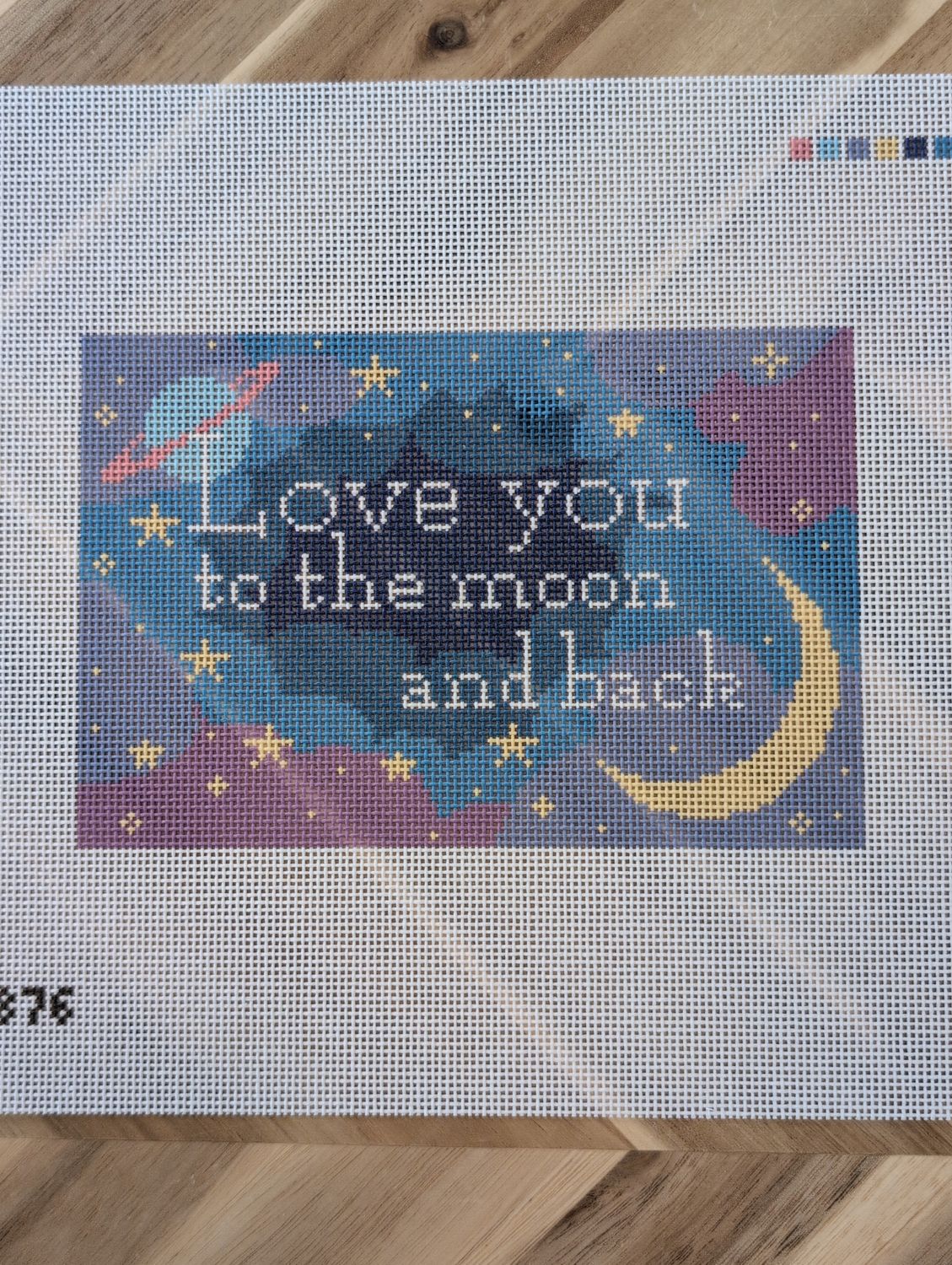 Sleepy Moon Printed