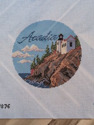 Acadia Ornament Printed