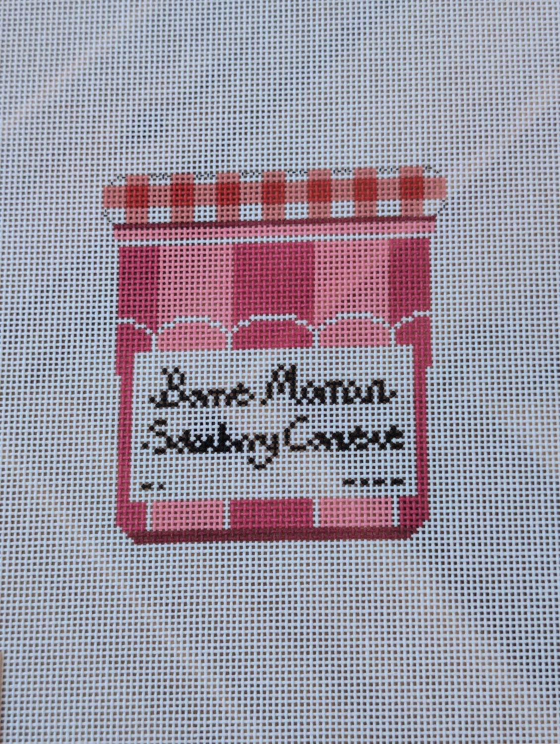 Strawberry Conserve Jam Jar