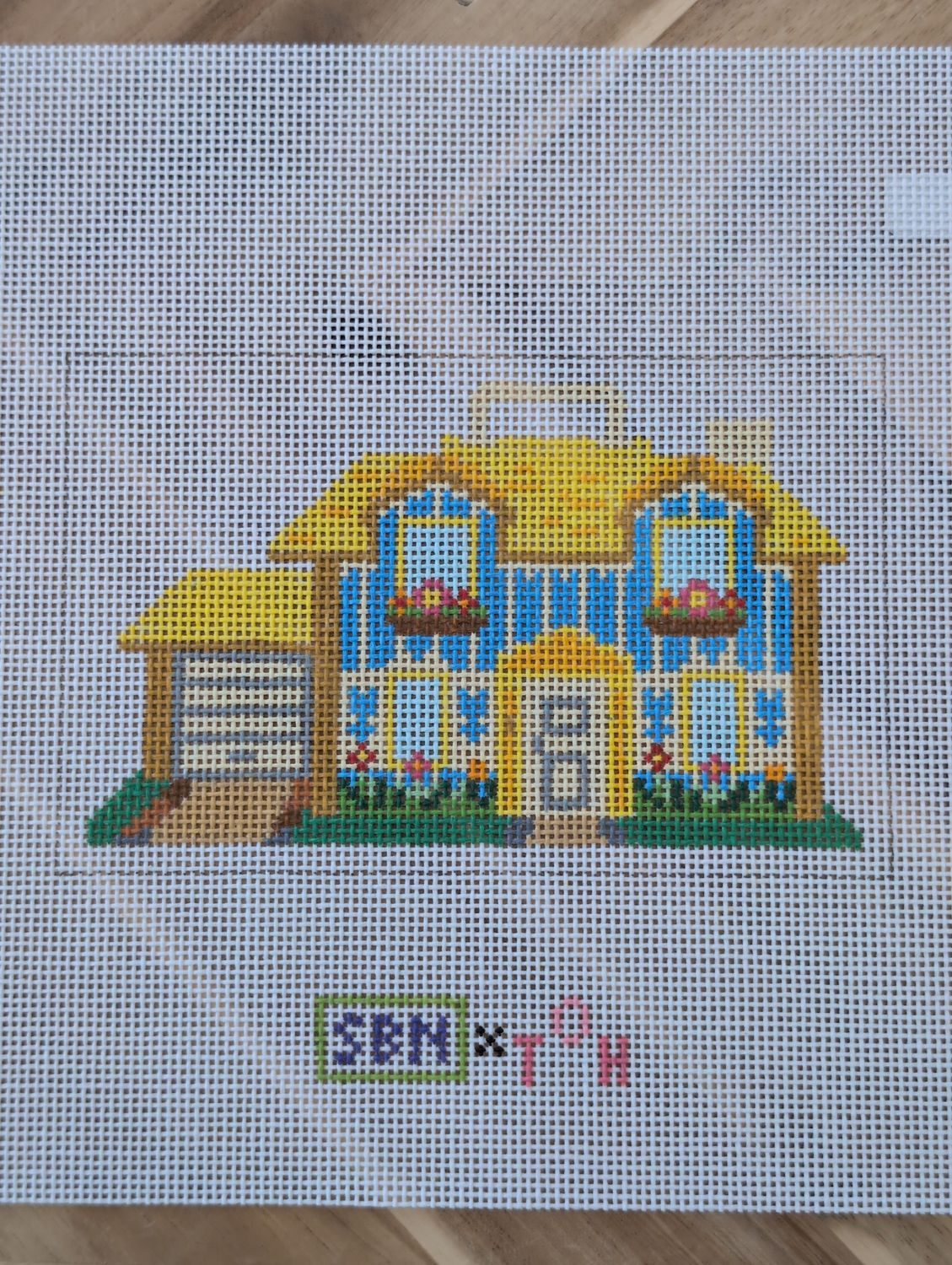 Fisher Price Yellow and Blue House