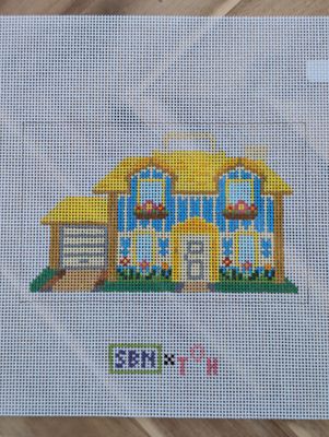 Fisher Price Yellow and Blue House
