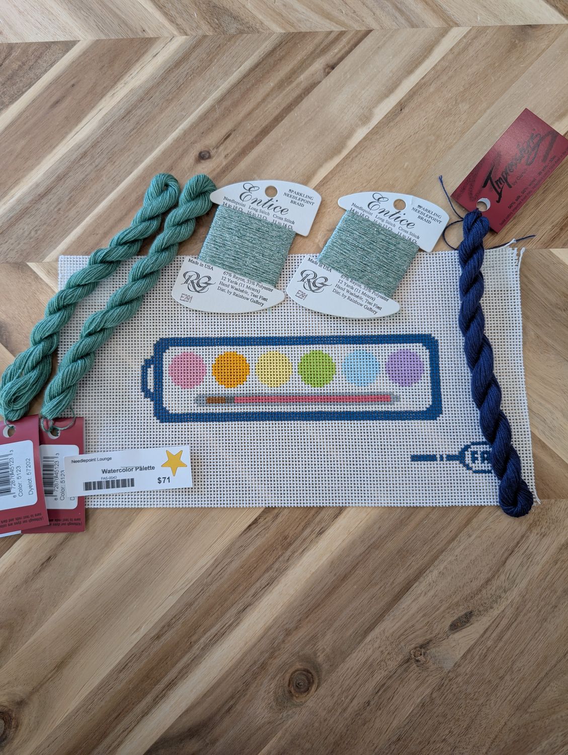 Threads and Canvas for Jennifer B.
